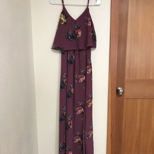 Floral maxi dress
